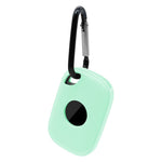 For Tile Pro (2024) Silicone Case Bluetooth-compatible Tracker Protective Cover with Hanging Buckle