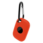 For Tile Pro (2024) Silicone Case Bluetooth-compatible Tracker Protective Cover with Hanging Buckle