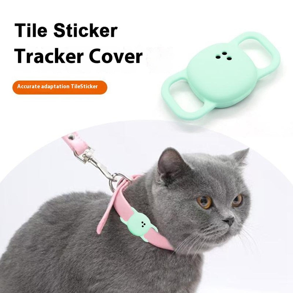 Size L Silicone Case for Tile Sticker (2024) , Pet Tracker Protective Cover