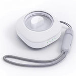 R20 Ceramic+Resin Sleep Heart Rate Health Monitoring Smart Ring with Charging Case