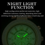 WLISTH 6197 Rhinestone Decor Women Quartz Watch Luminous Round Wrist Watch