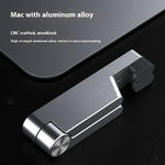 V-Shape Aluminum Alloy Phone Stand Foldable Mini Portable Desktop Holder