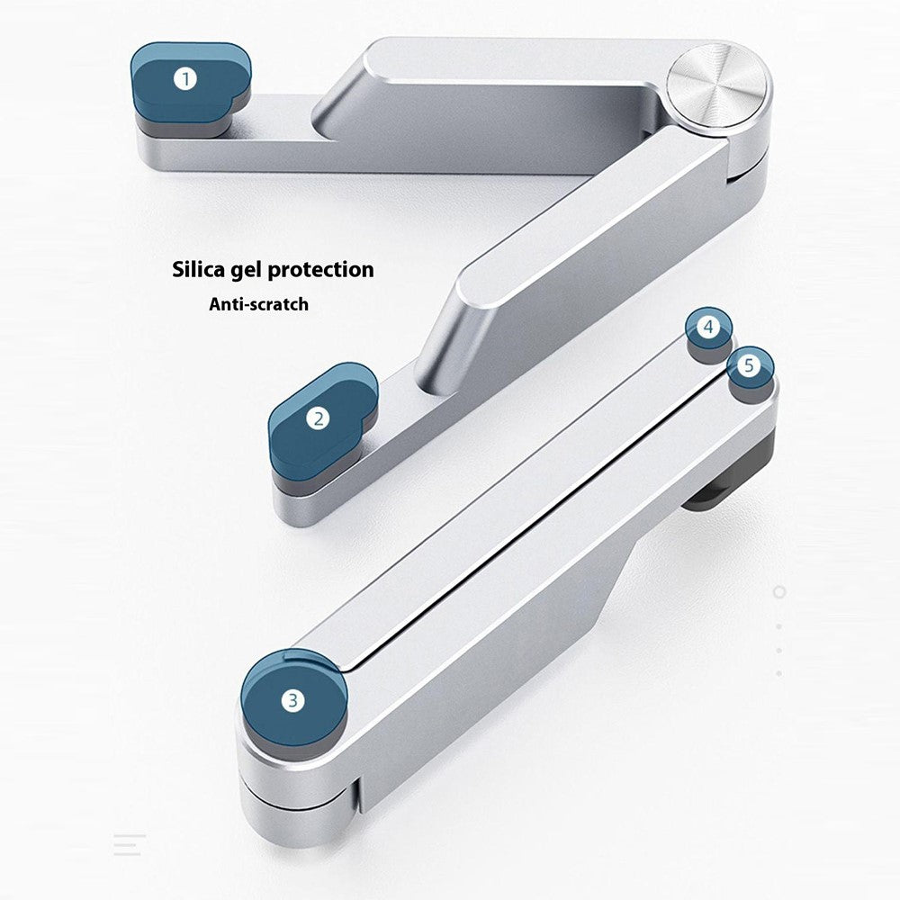 V-Shape Aluminum Alloy Phone Stand Foldable Mini Portable Desktop Holder