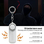 PA200 Personal Alarm Safety Device 130dB Loud Sound 10 Lumens LED Light Anti Wolf Artifact