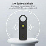 PA300 Personal Alarm 135dB Self Defense Device Pull Pin Vibration Sensing Dual Mode Alert