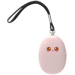PA400 Cartoon Personal Alarm 130dB Self Defense Emergency Siren LED Strobe Light Egg Shaped Safety Device