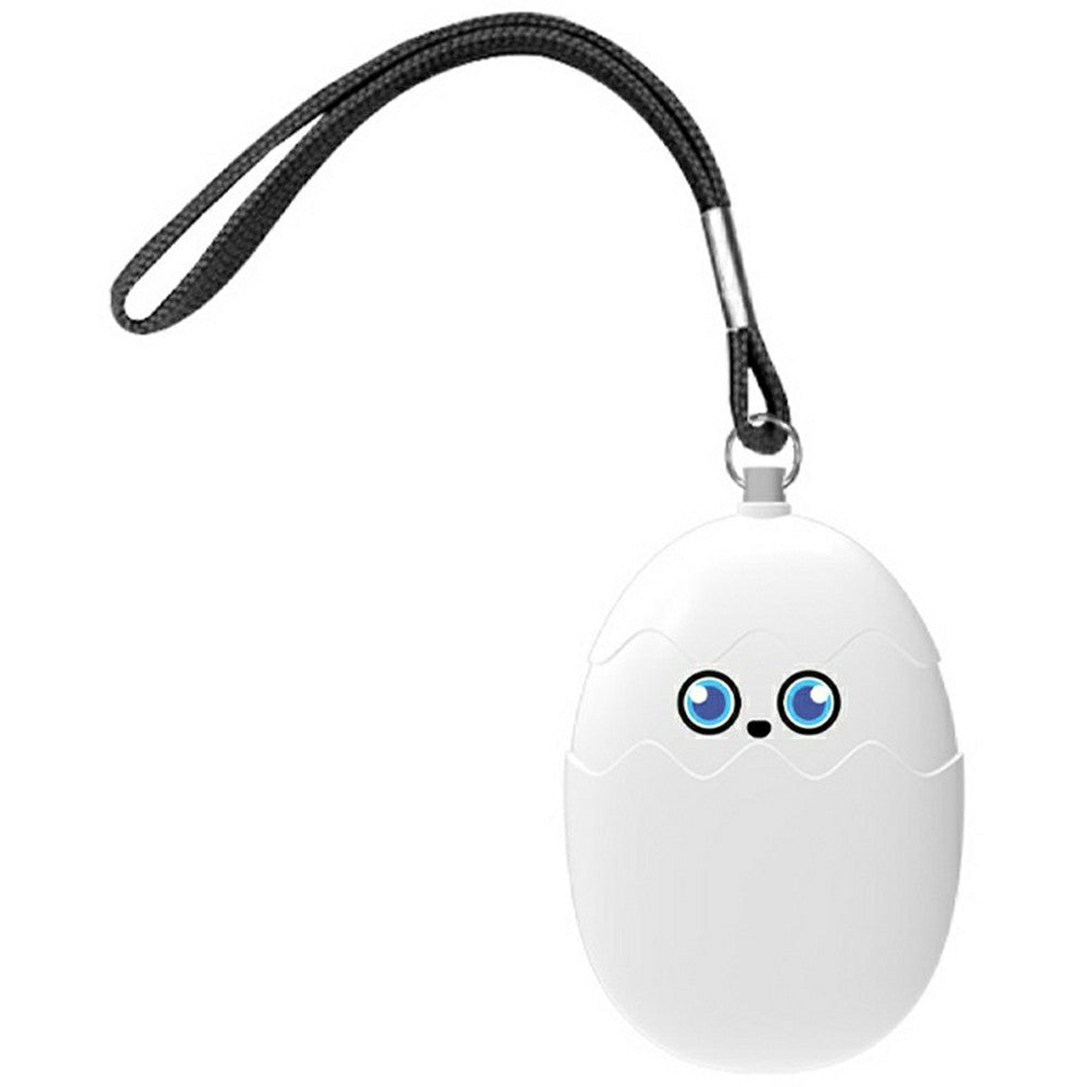 PA400 Cartoon Personal Alarm 130dB Self Defense Emergency Siren LED Strobe Light Egg Shaped Safety Device