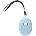PA400 Cartoon Personal Alarm 130dB Self Defense Emergency Siren LED Strobe Light Egg Shaped Safety Device