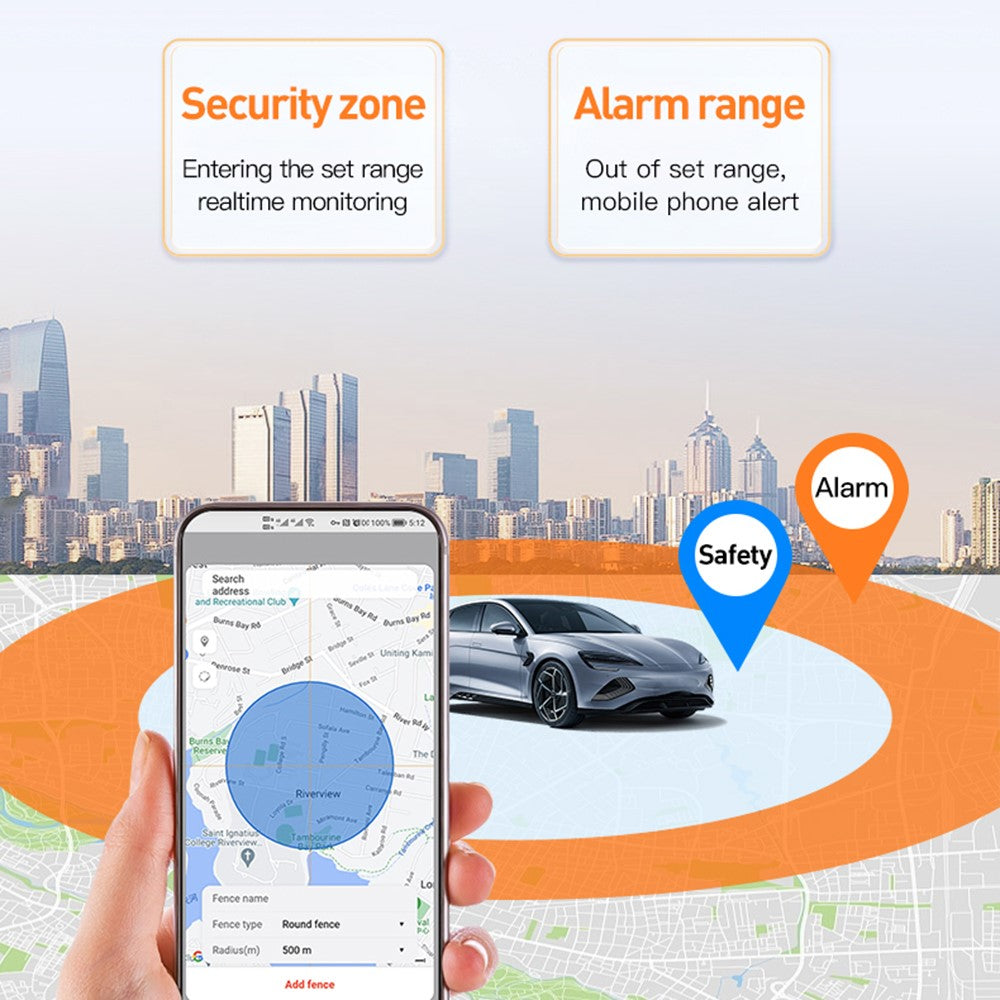 P6 Global Tracker Anti Lost 3D Street View Electric Vehicle Locator with Intelligent Alerts