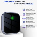 BY963 Trådløs Biladapter WiFi Bluetooth-kompatibel Dual Connection Bilforbindelseskonverterboks