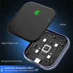 BY963 Trådløs Biladapter WiFi Bluetooth-kompatibel Dual Connection Bilforbindelseskonverterboks