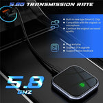 BY963 Trådløs Biladapter WiFi Bluetooth-kompatibel Dual Connection Bilforbindelseskonverterboks