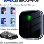 BY963 Trådløs Biladapter WiFi Bluetooth-kompatibel Dual Connection Bilforbindelseskonverterboks