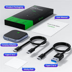 BY963 Trådløs Biladapter WiFi Bluetooth-kompatibel Dual Connection Bilforbindelseskonverterboks