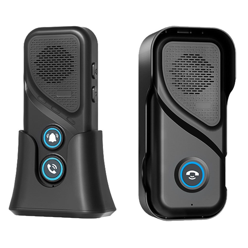 M06-1T1 23 Ringtones 5 Volumes Adjustable Wireless Two Way Intercom Doorbell with 1 Transmitter + 1 Receiver