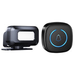 M8 Commercial Wireless Sensor Infrared Motion Detector Welcome Doorbell Chime with 1 Transmitter + 1 Receiver