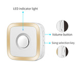 M12 52 Musics Wireless Sensor Welcome Doorbell Shop Entry Detector Alarm with 1 Transmitter + 1 Receiver
