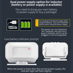 M12 52 Musics Wireless Sensor Welcome Doorbell Shop Entry Detector Alarm with 2 Transmitter + 1 Receiver