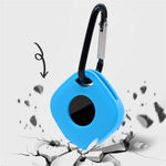 For Tile Mate (2024) Silicone Case Bluetooth-compatible Tracker Protective Cover with Keychain