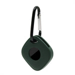 For Tile Mate (2024) Silicone Case Bluetooth-compatible Tracker Protective Cover with Keychain