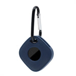 For Tile Mate (2024) Silicone Case Bluetooth-compatible Tracker Protective Cover with Keychain