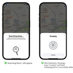 TX13 Luggage Item Tracker for iOS Only Key Wallet Anti-lost Global Finder