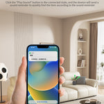 TX13 Luggage Item Tracker for iOS Only Key Wallet Anti-lost Global Finder