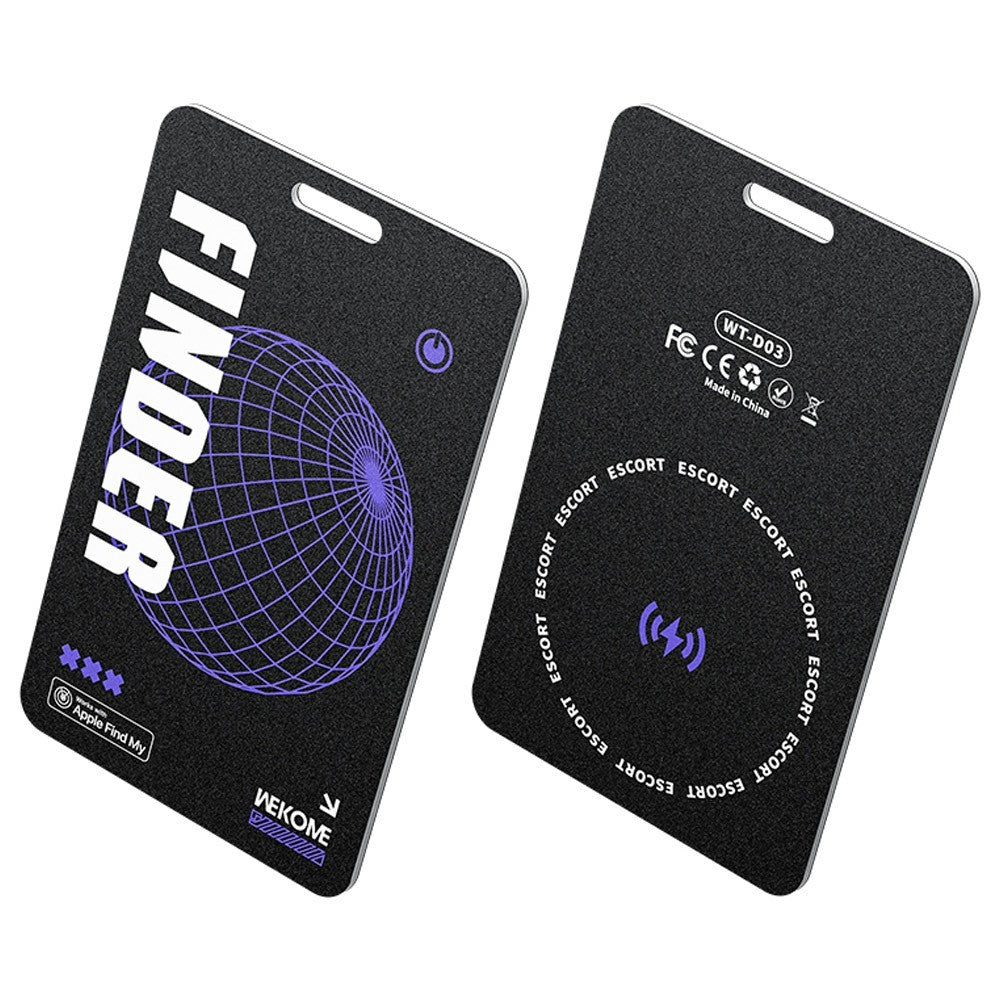 WEKOME WT-D03 Huthur Tag Smart Global Positioning Tracker Card-Style Anti-Loss Locator IP68 Waterproof