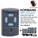 4-knaps Garageport Fjernbetjening Kompatibel med HORMANN HSM4 HSM2 868MHz Klonbar Fastkode Sender