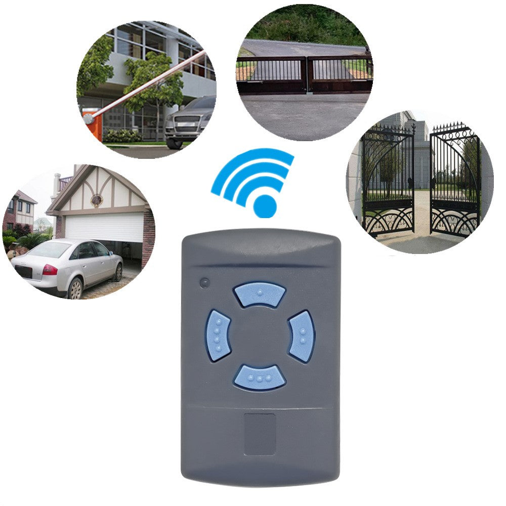 4-knaps Garageport Fjernbetjening Kompatibel med HORMANN HSM4 HSM2 868MHz Klonbar Fastkode Sender