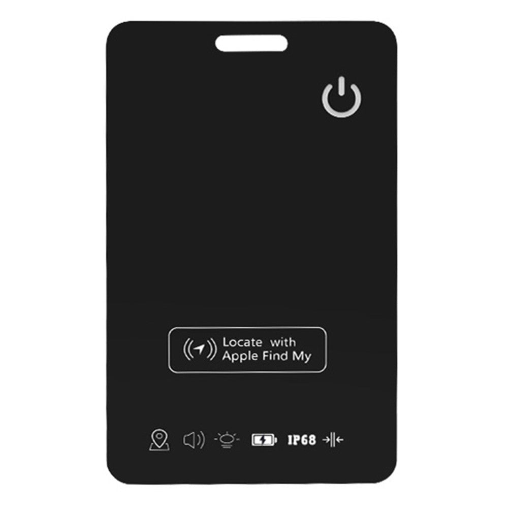TR203 Ultra Thin Card Shape Wallet Tracker, Support Wireless Charging Anti-lost Finder for iOS