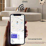 TR203 Ultra Thin Card Shape Wallet Tracker, Support Wireless Charging Anti-lost Finder for iOS