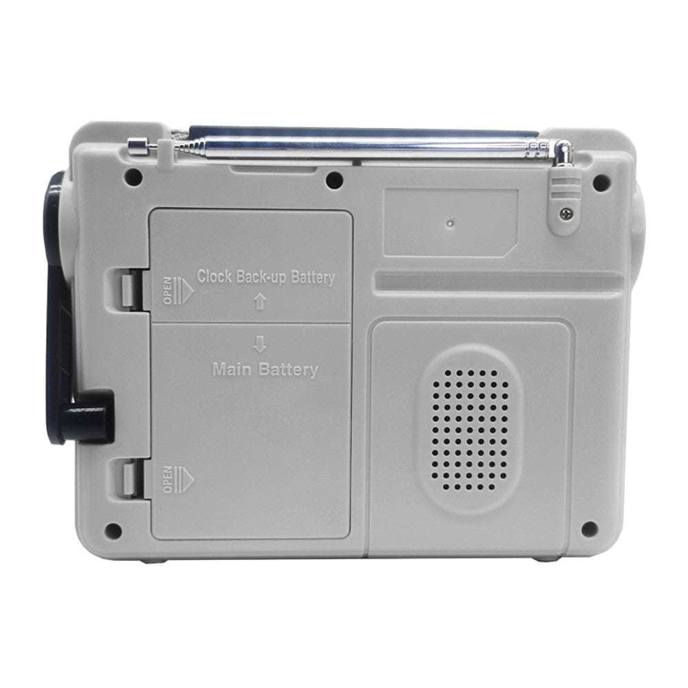 1195BT Udendørs Nød AM FM Radio Bluetooth-kompatibel Afspiller Håndsvinggenerator med Powerbank-funktion (EU-version)