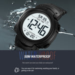 SKMEI 2304 Multifunction Digital Watch Outdoor Dual Time Electronic Wristwatch with EL Backlight