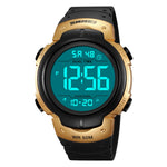 SKMEI 2304 Multifunction Digital Watch Outdoor Dual Time Electronic Wristwatch with EL Backlight