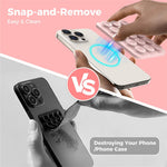 AHASTYLE PT-CY202 Magnetic Silicone Cup Phone Holder Multi-Function Phone Mount