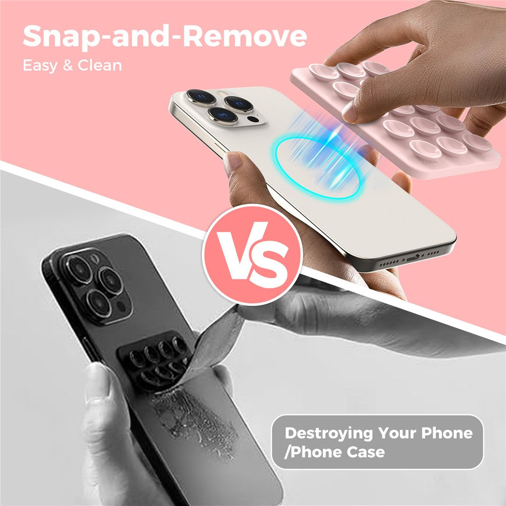 AHASTYLE PT-CY202 Magnetic Silicone Cup Phone Holder Multi-Function Phone Mount