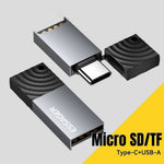 ESSAGER ES-DK02 2 in 1 TF Card Reader USB-A / Type-C Mini Adapter for SD Cards Fast Data Transfer