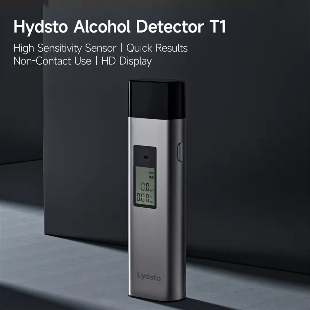 XIAOMIYOUPIN Lydsto YM-JJCSY01 T1 Alcohol Tester Digital Display Portable Breathalyzer with Dustproof Cap (Chinese Version)