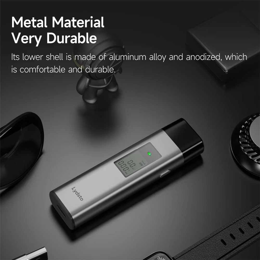 XIAOMIYOUPIN Lydsto YM-JJCSY01 T1 Alcohol Tester Digital Display Portable Breathalyzer with Dustproof Cap (Chinese Version)