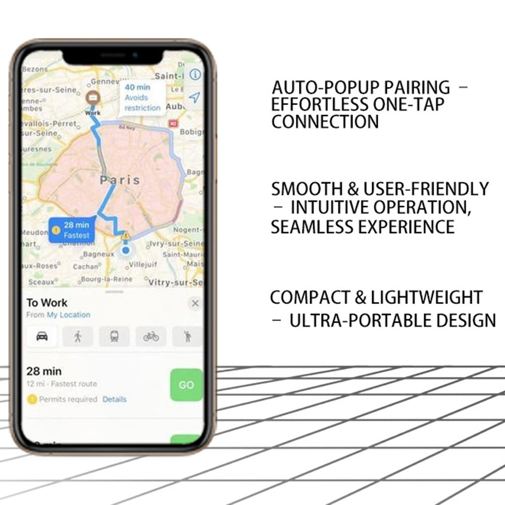 F08 Android Tracker Anti-Lost Finder Global Tracking Locator for Car Wallet Key Luggage Bag