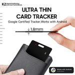 K2 Tracker Portable Card Style Global Positioning Finder Anti-Lost Locator