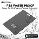 K2 Tracker Portable Card Style Global Positioning Finder Anti-Lost Locator