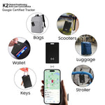 K2 Tracker Portable Card Style Global Positioning Finder Anti-Lost Locator