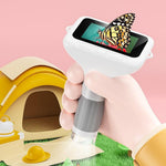 385 1000x Magnification 3 Inch IPS Screen Handheld Digital Microscope for Children Educational Toy