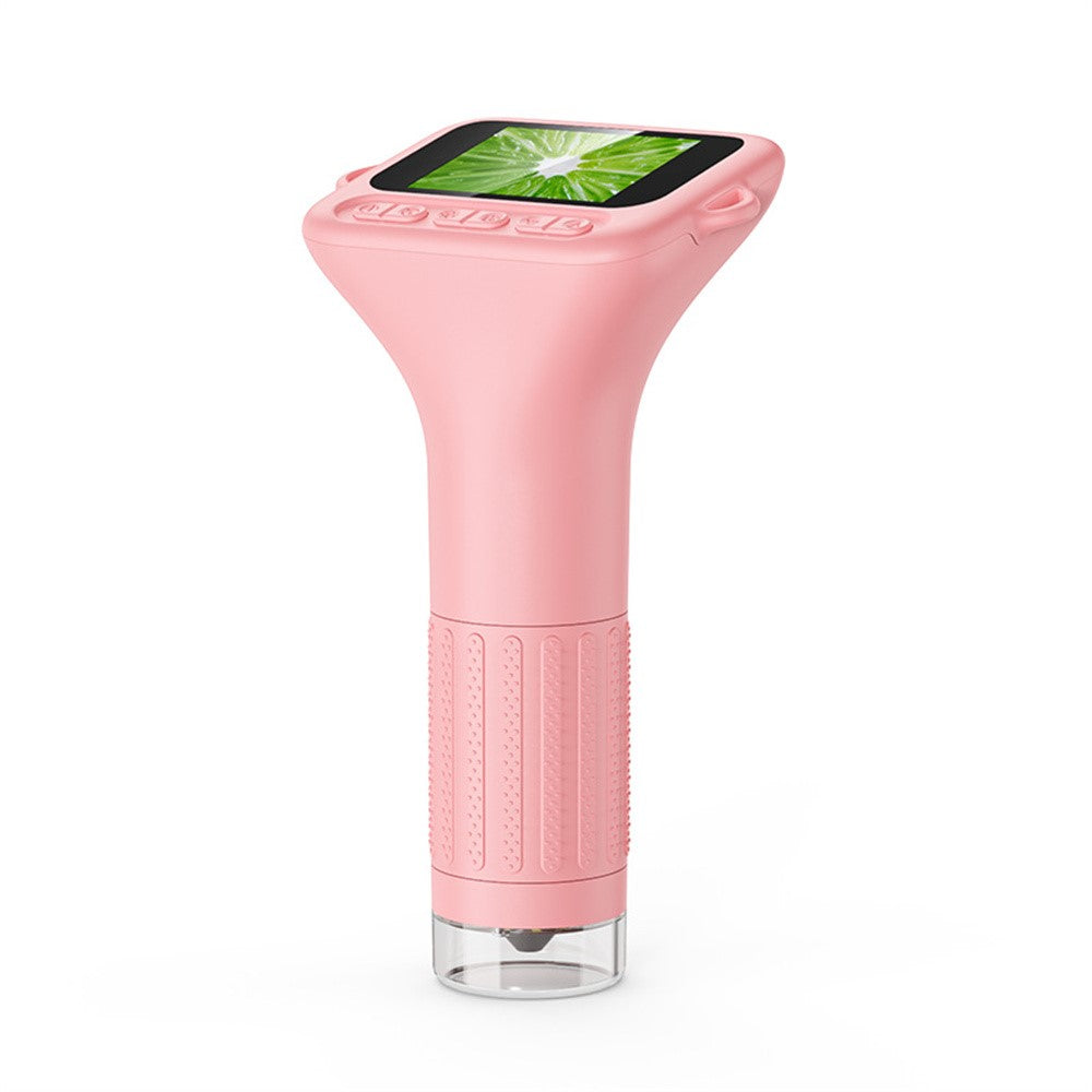 375 2 Inch IPS Screen 1000x Magnification Handheld Digital Microscope with LED Light for Children