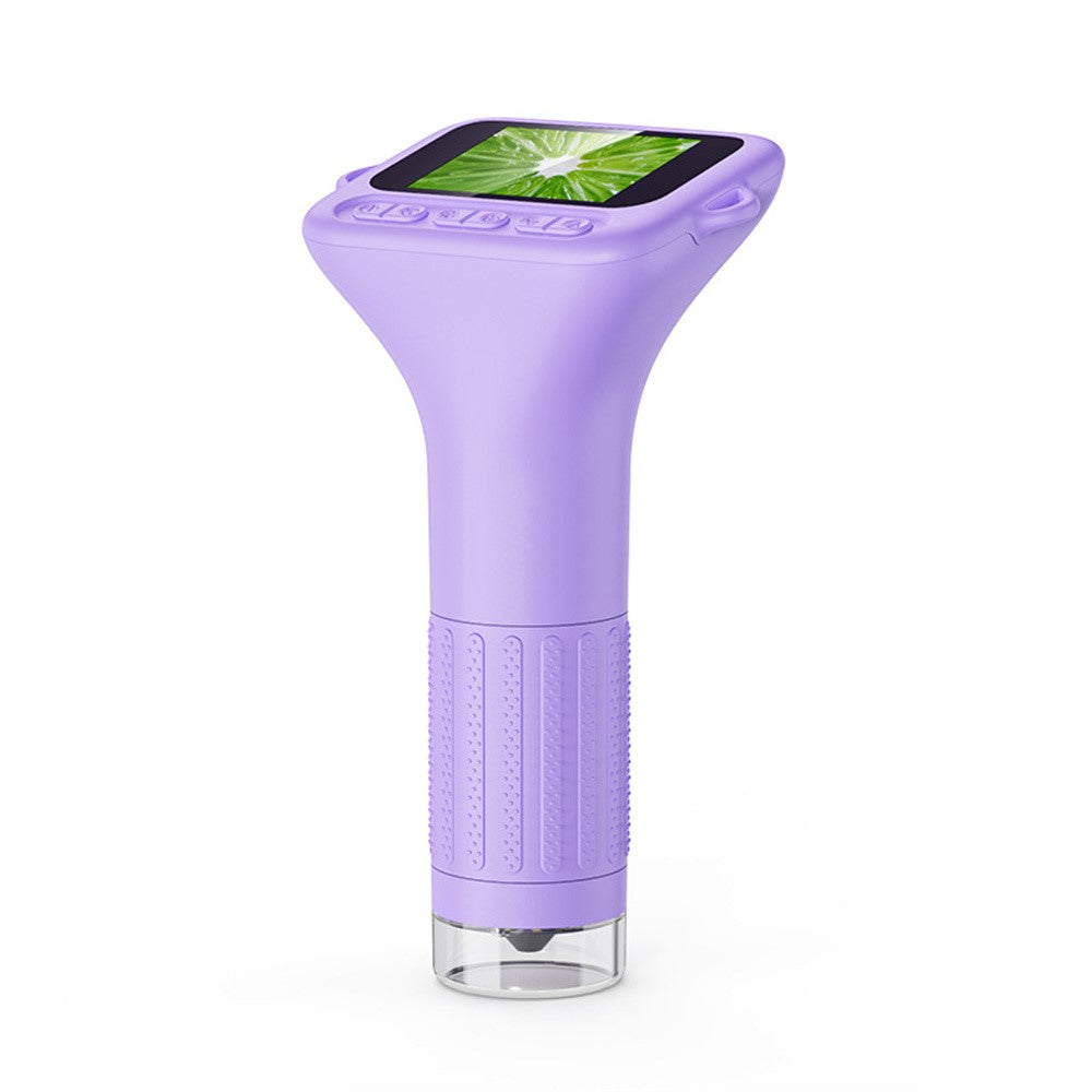375 2 Inch IPS Screen 1000x Magnification Handheld Digital Microscope with LED Light for Children