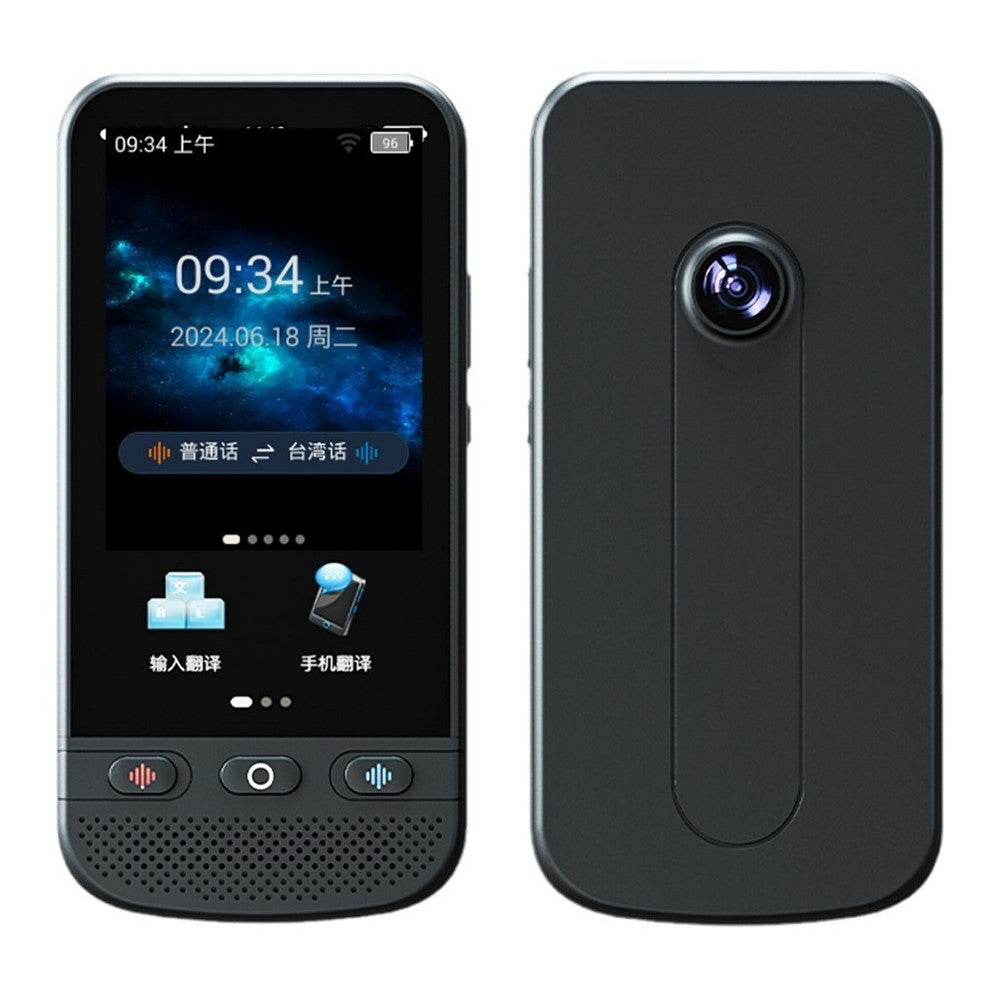 T7pro 1+8GB 4 tommer smart stemmeoversætterenhed Nøjagtig oversættelse Fototolk