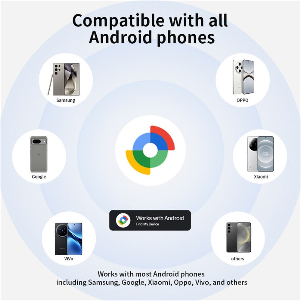 Tag13 Item Finder  Smart Tracker Bluetooth-Compatible Anti-Lost Device for Google Android Only
