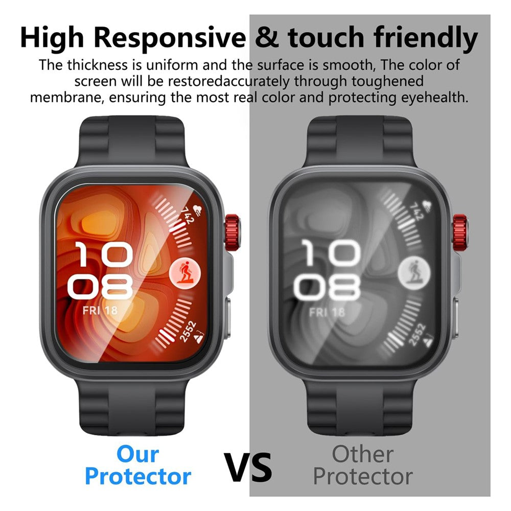 3Pcs For Huawei Watch Fit 4 Pro TPU Watch Screen Protector 3D Edge Anti Scratch Hydrogel Film